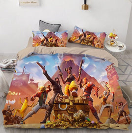 Fortnite Bed Set 3D Digital Home Textile Europe and The United States Quilt Cover High Quality BD167 - Lusy Store