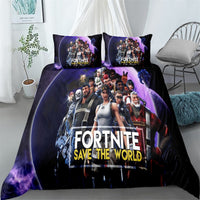 Fortnite Bed Sets 3D Bed Linen Sets Twin Full Queen King - Lusy Store