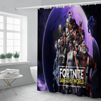 Fortnite Curtains Shower Curtain Waterproof 3D Digital Printing CR1569 - Lusy Store