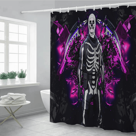 Fortnite Curtains Shower Curtain Waterproof 3D Digital Printing CR1569 - Lusy Store