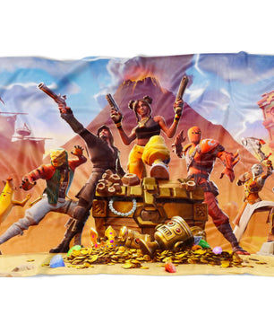 Fortnite Fleece Blanket Season 8 Soft and Cozy Blanket FB475 - Lusy Store