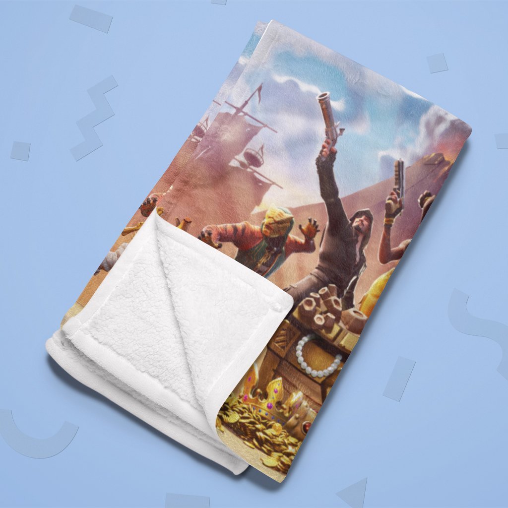 Fortnite Fleece Blanket Season 8 Soft and Cozy Blanket FB475 - Lusy Store