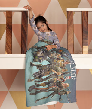 Fortnite Fleece Blanket Soft and Cozy Blanket FB471 - Lusy Store