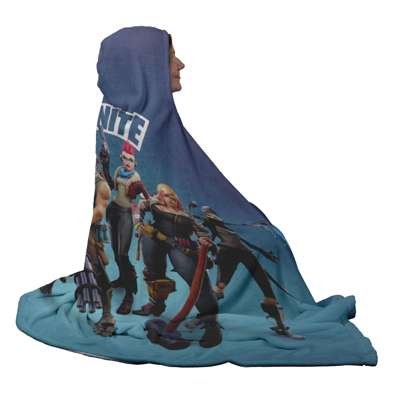 Fortnite Hooded Blanket Soft and Cozy Blanket FB471 - Lusy Store