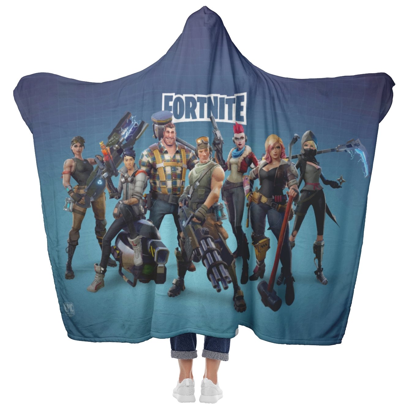 Fortnite Hooded Blanket Soft and Cozy Blanket FB471 - Lusy Store
