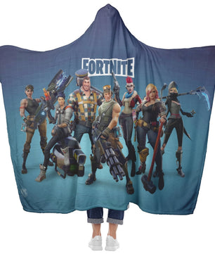 Fortnite Hooded Blanket Soft and Cozy Blanket FB471 - Lusy Store