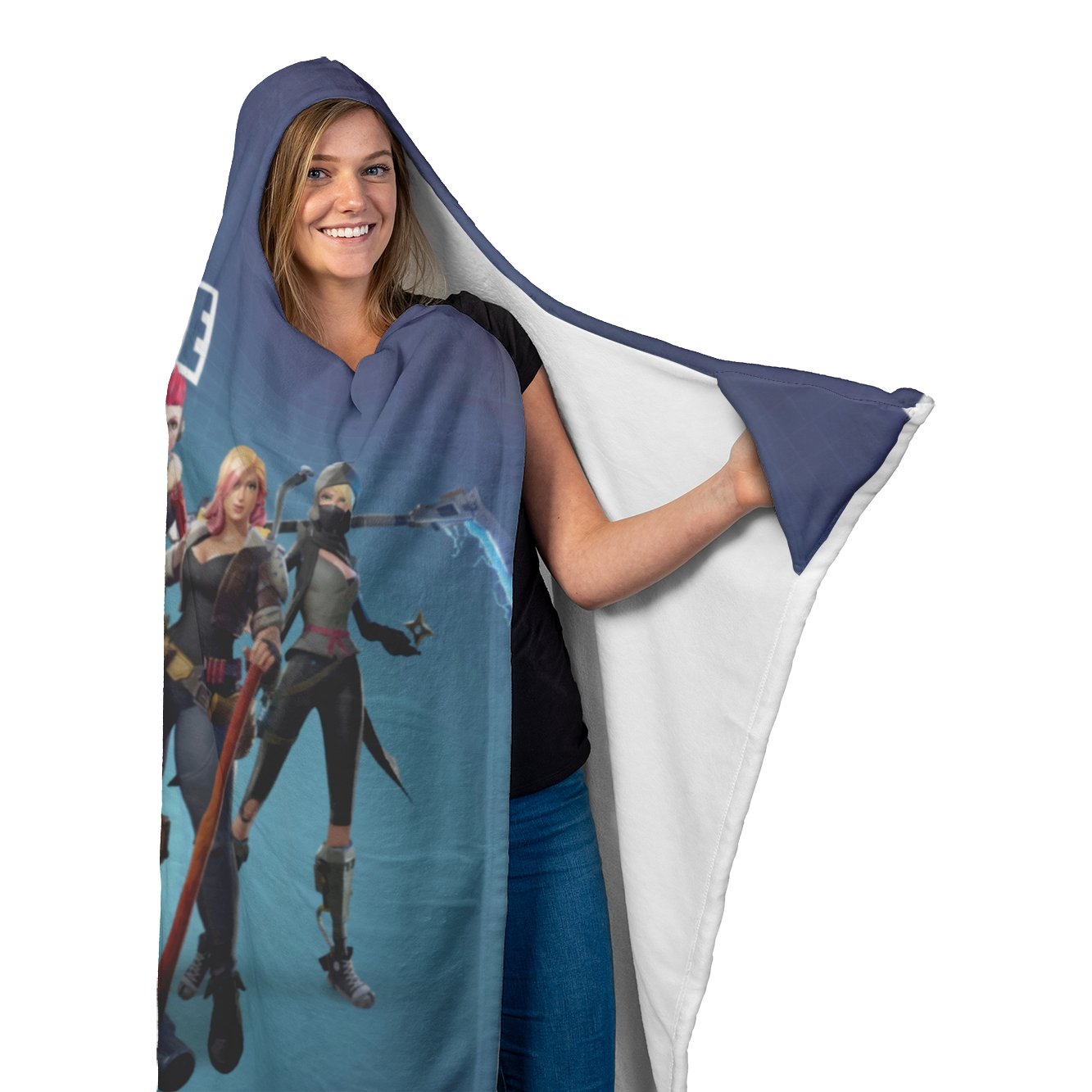 Fortnite Hooded Blanket Soft and Cozy Blanket FB471 - Lusy Store