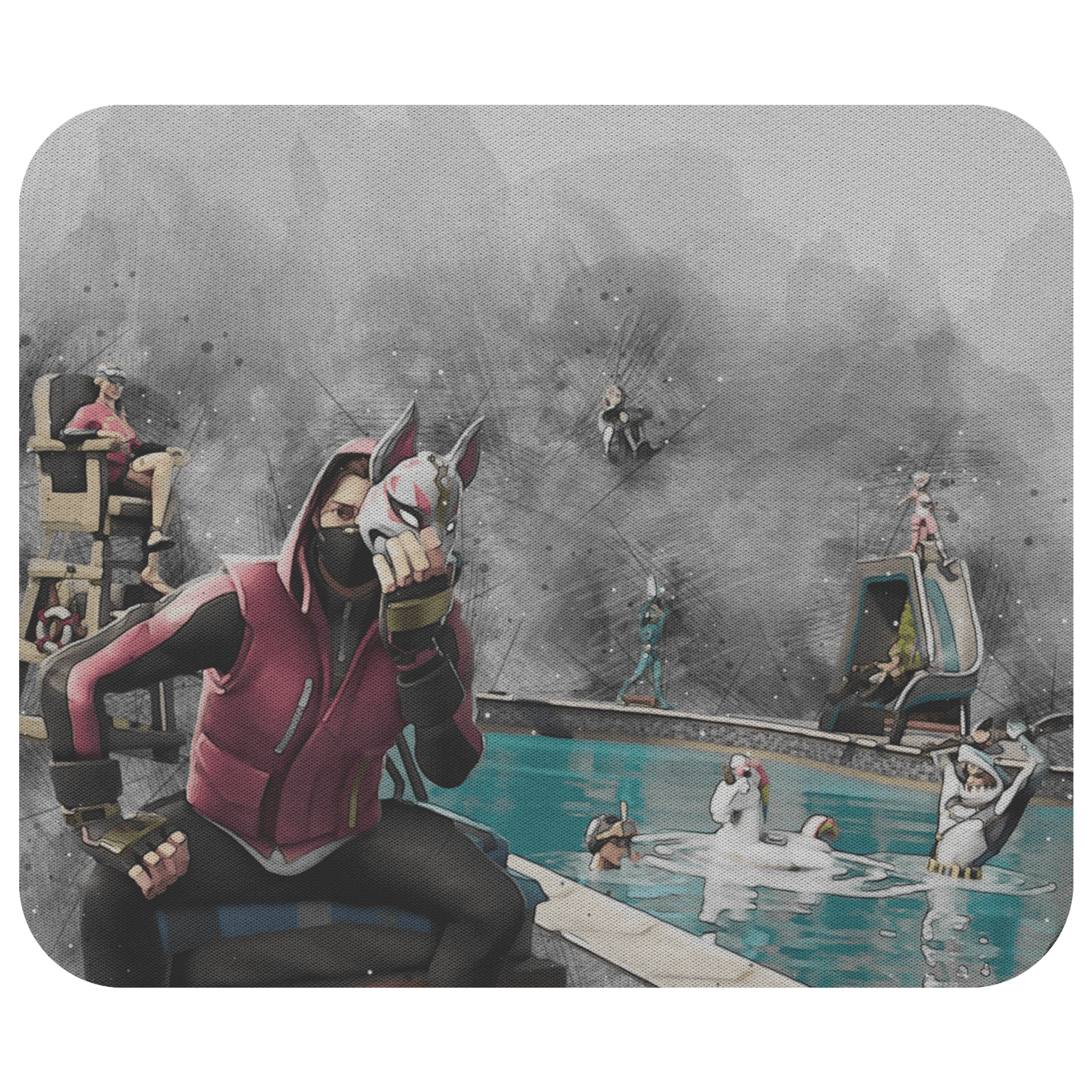 Fortnite Mouse Pad Fortnite Funny LSMM341 - Lusy Store