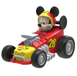 Friction Toy Car Donald Duck Minnie Cartoon For Children 6.5x13x9 cm (2.5x5.1x3.5 inch) Red