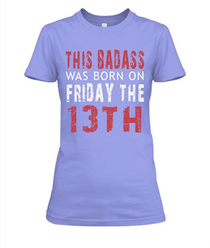 Friday The 13th Birthday Shirt Gift T shirt Short Sleeves Summer for Girls - Lusy Store