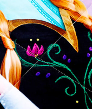 Frozen Anna Elsa Comforter Princess Blanket Bedspread Coverlet D608 - Lusy Store