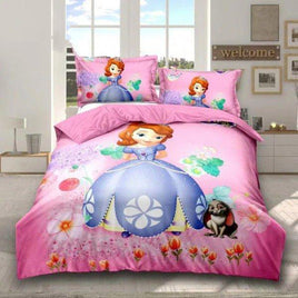 Frozen Bed Set Elsa Anna Bed Linen Children Luxury Girls Bedding Sets