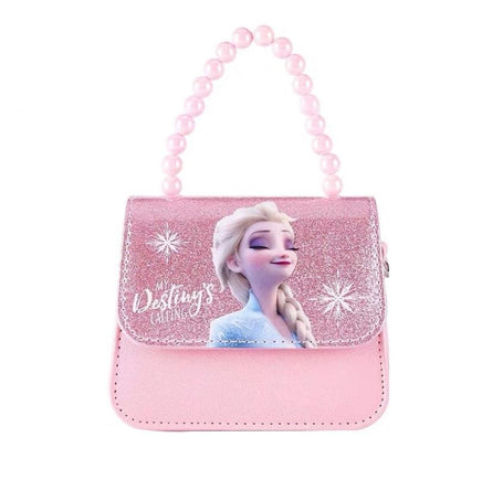 Frozen Tote Bag Birthday Gift Little Girl Cute Mini Bag BG1022 15x6x13 cm (5.9x2.4x5.1 inch) Pink