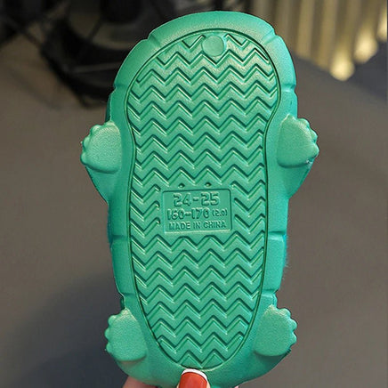 Funny Slippers Childrens Slippers Animal Home Shoes Fuzzy House Boys and Girls Anti-slip Warm Cotton