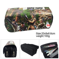 Games Roblox Minecraft Creeper Plaid Children Teenager Student Pencil Case Box Pen Bag 16