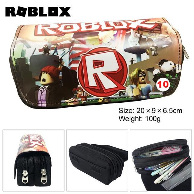 Games Roblox Minecraft Creeper Plaid Children Teenager Student Pencil Case Box Pen Bag - Lusy Store