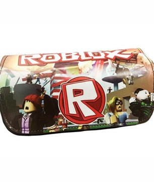 Games Roblox Minecraft Creeper Plaid Children Teenager Student Pencil Case Box Pen Bag - Lusy Store