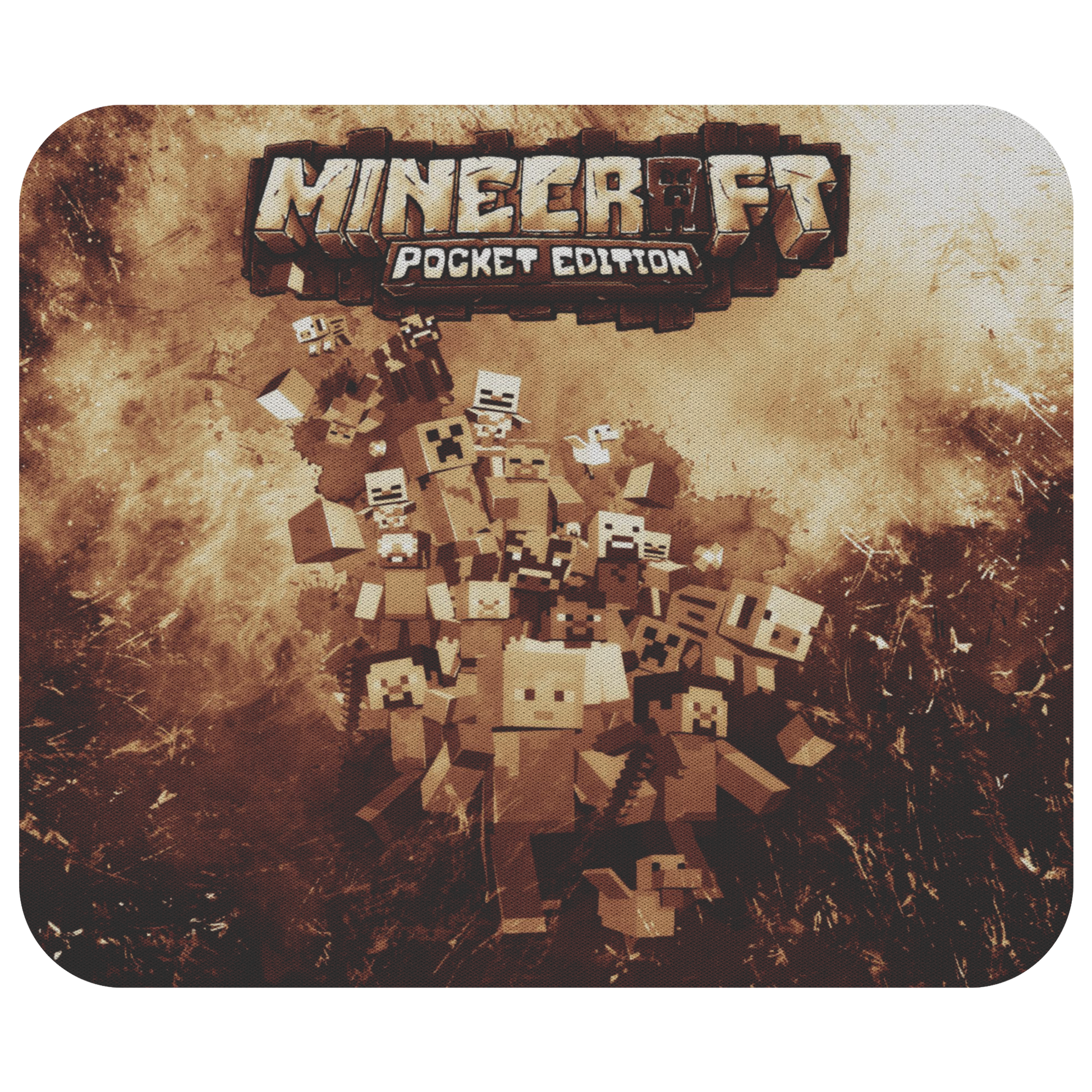 Minecraft Mouse Pad Grunge - Lusy Store