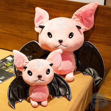 Halloween Plush Toy Dark Series Moon Red Bat Doll Cute Stuffed Rock Style Christmas Gift HL39 - Lusy Store LLC