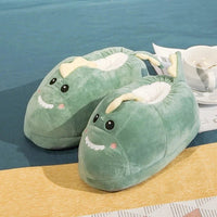 Hamster Slippers Cartoon Warm Kawaii Unicorn Plush Shoes Soft Sole Flat Home Cotton Shoes Style 11