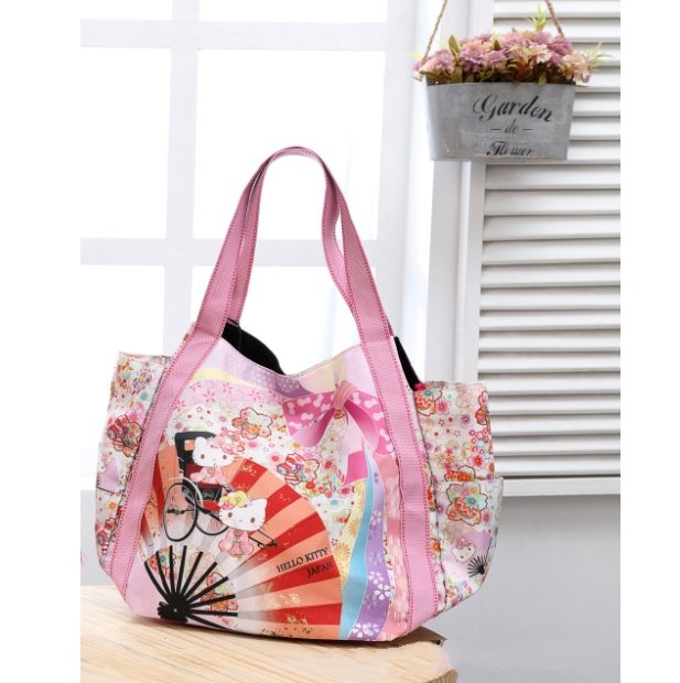 Handbags High Quality Fashion Cartoon Hello Kitty Crossbody Bags For Women Leather Handbags - Lusy Store