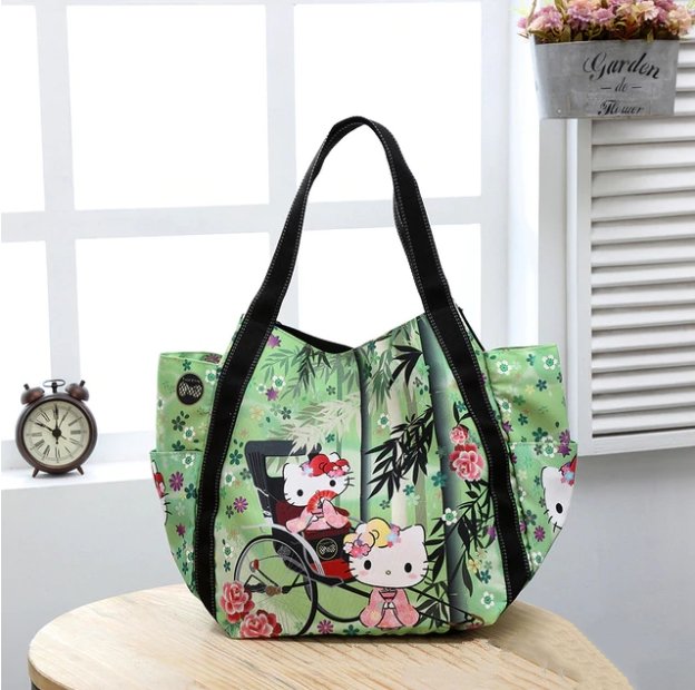 Handbags High Quality Fashion Cartoon Hello Kitty Crossbody Bags For Women Leather Handbags - Lusy Store