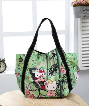 Handbags High Quality Fashion Cartoon Hello Kitty Crossbody Bags For Women Leather Handbags - Lusy Store