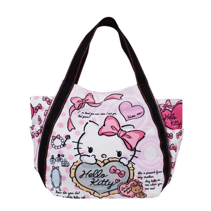 Handbags High Quality Fashion Cartoon Hello Kitty Crossbody Bags For Women Leather Handbags - Lusy Store