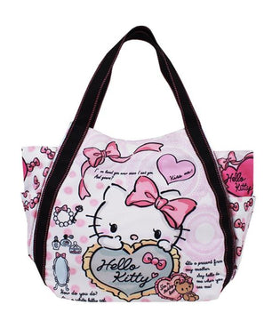 Handbags High Quality Fashion Cartoon Hello Kitty Crossbody Bags For Women Leather Handbags - Lusy Store