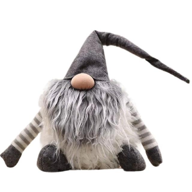 Handmade Swedish Tomte Christmas Decoration Santa Claus Scandinavian Plush - Lusy Store