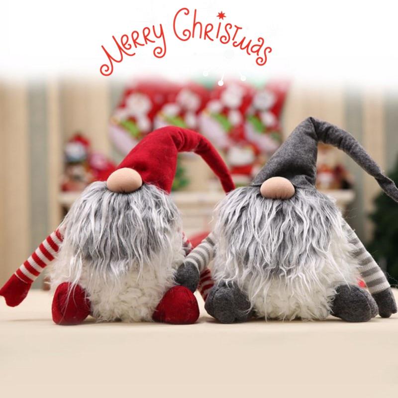 Handmade Swedish Tomte Christmas Decoration Santa Claus Scandinavian Plush - Lusy Store
