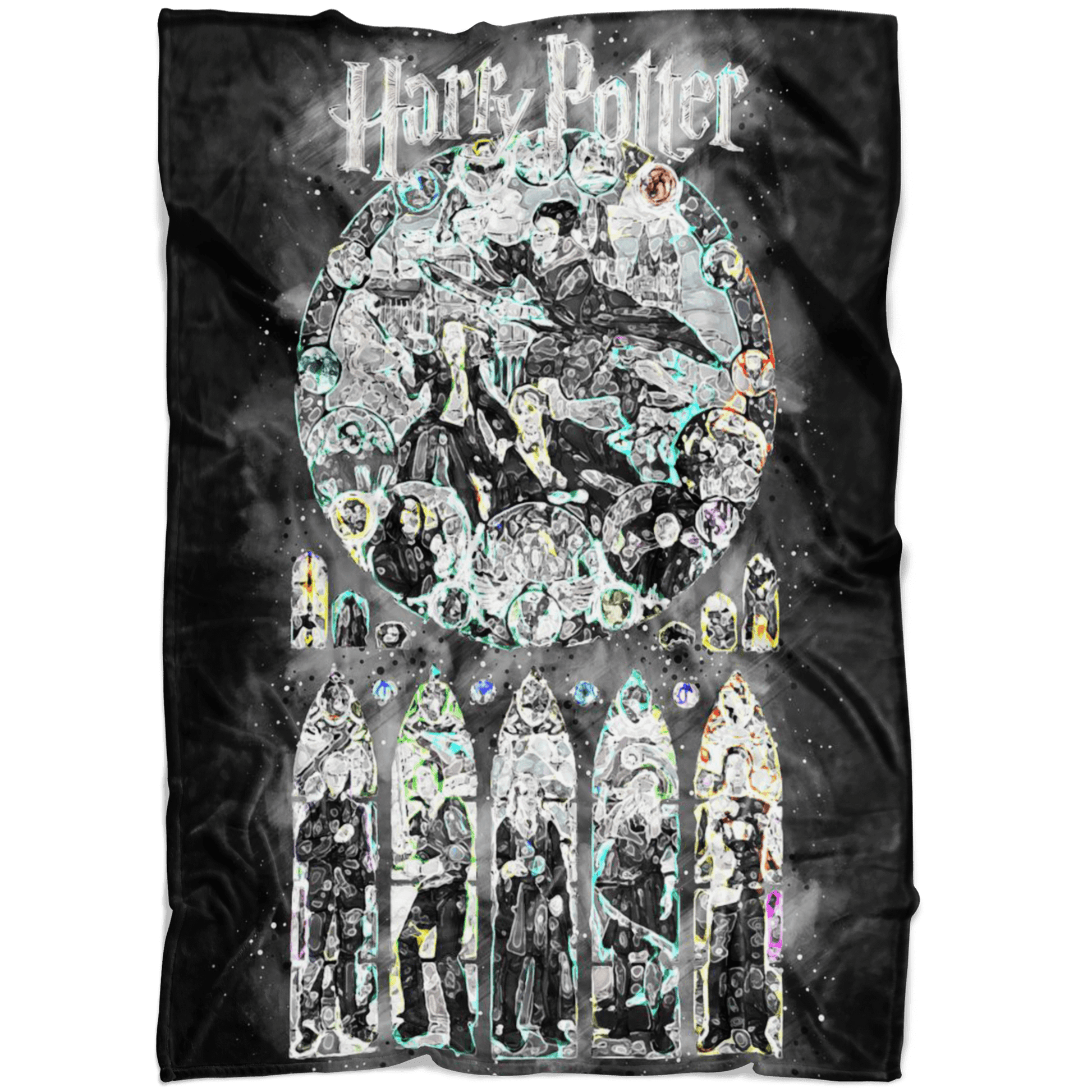 Harry Potter Fleece Blanket Abstract Blanket - Lusy Store