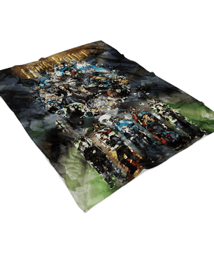 Harry Potter Fleece Blanket Acrylic Painting Blanket - Lusy Store