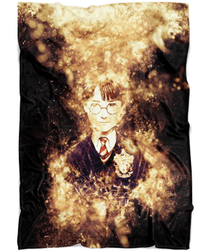 Harry Potter Fleece Blanket Animated Allure Black Blanket - Lusy Store