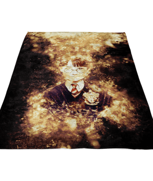 Harry Potter Fleece Blanket Animated Allure Black Blanket - Lusy Store