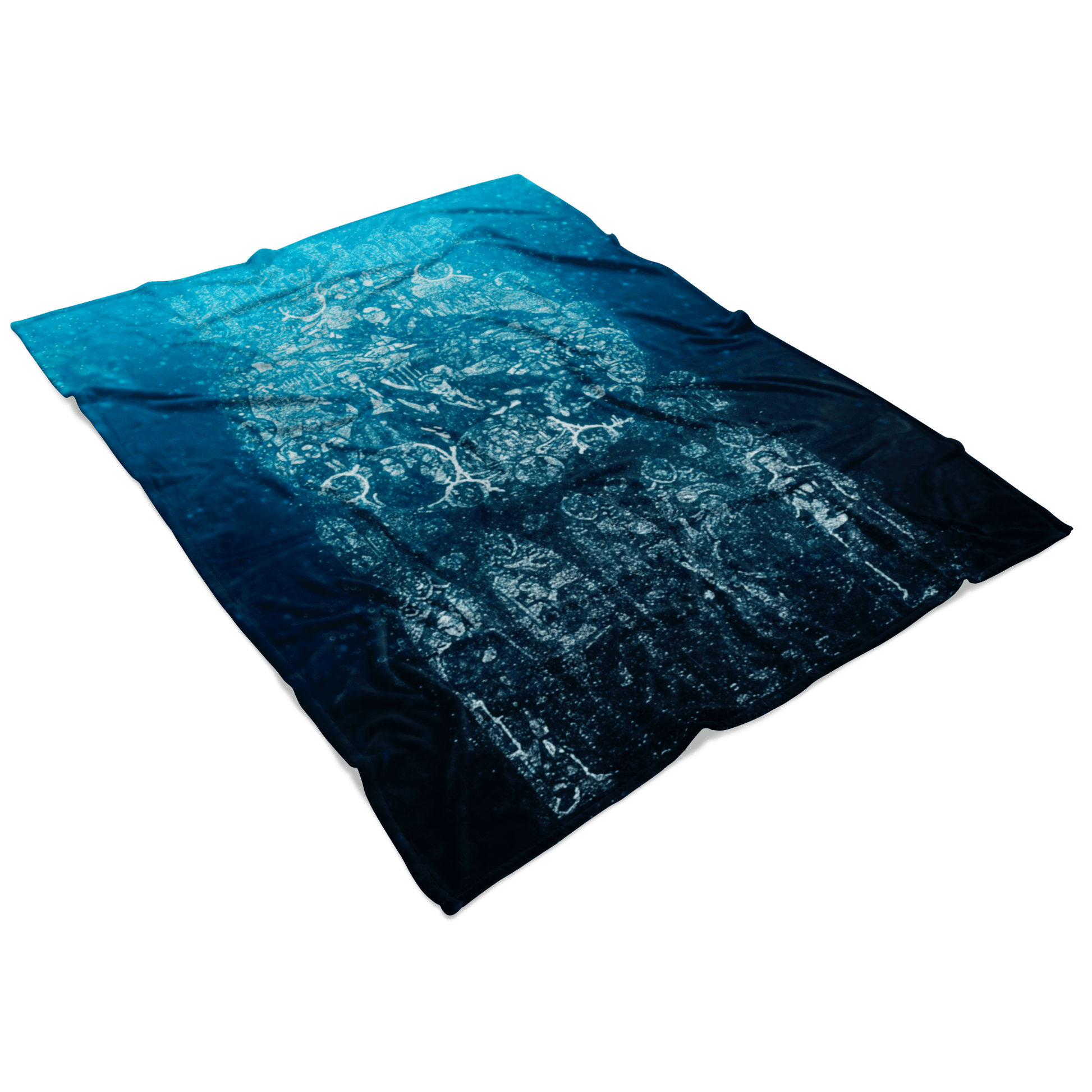 Harry Potter Fleece Blanket Bubbles Blue Blanket - Lusy Store