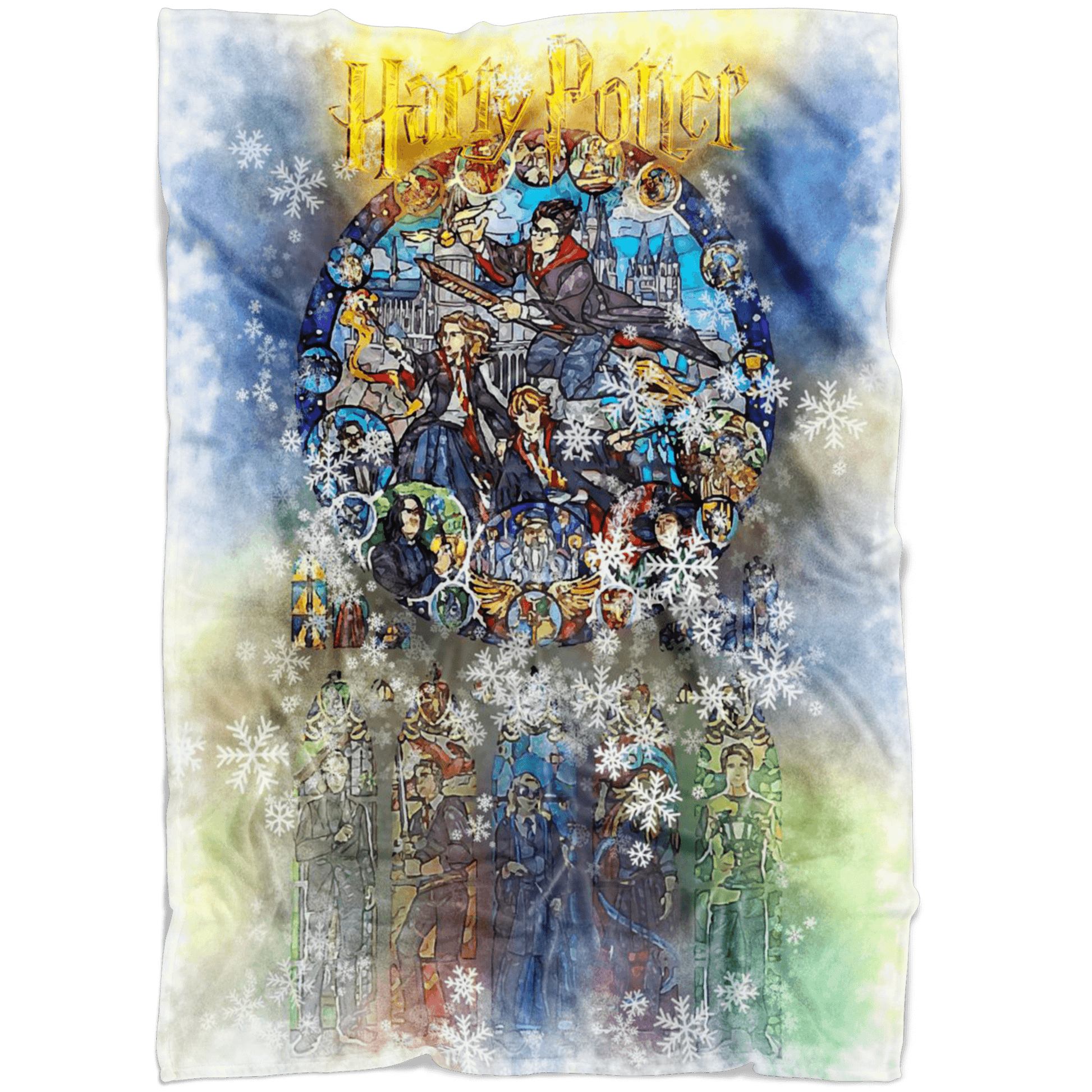 Harry Potter Fleece Blanket Celebratum Blanket - Lusy Store