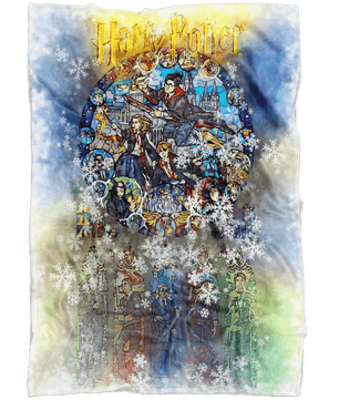 Harry Potter Fleece Blanket Celebratum Blanket - Lusy Store