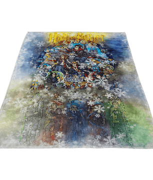 Harry Potter Fleece Blanket Celebratum Blanket - Lusy Store