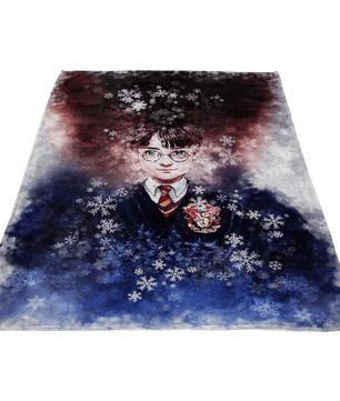 Harry Potter Fleece Blanket Celebratum White Blanket - Lusy Store