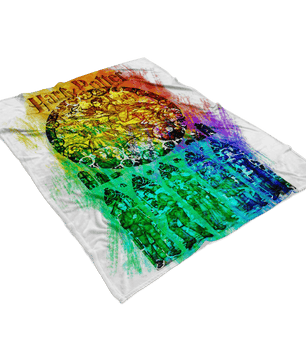 Harry Potter Fleece Blanket Chroma Art White Blanket - Lusy Store