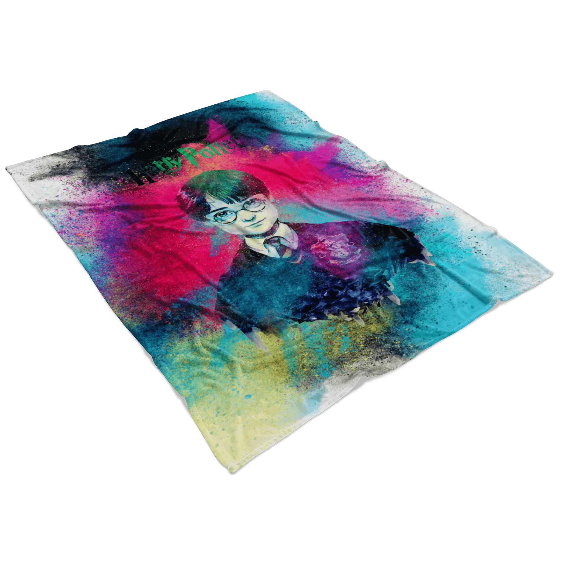 Harry Potter Fleece Blanket Color Dust Colorful Blanket - Lusy Store