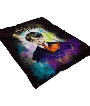 Harry Potter Fleece Blanket Color Festival Colorful Blanket - Lusy Store
