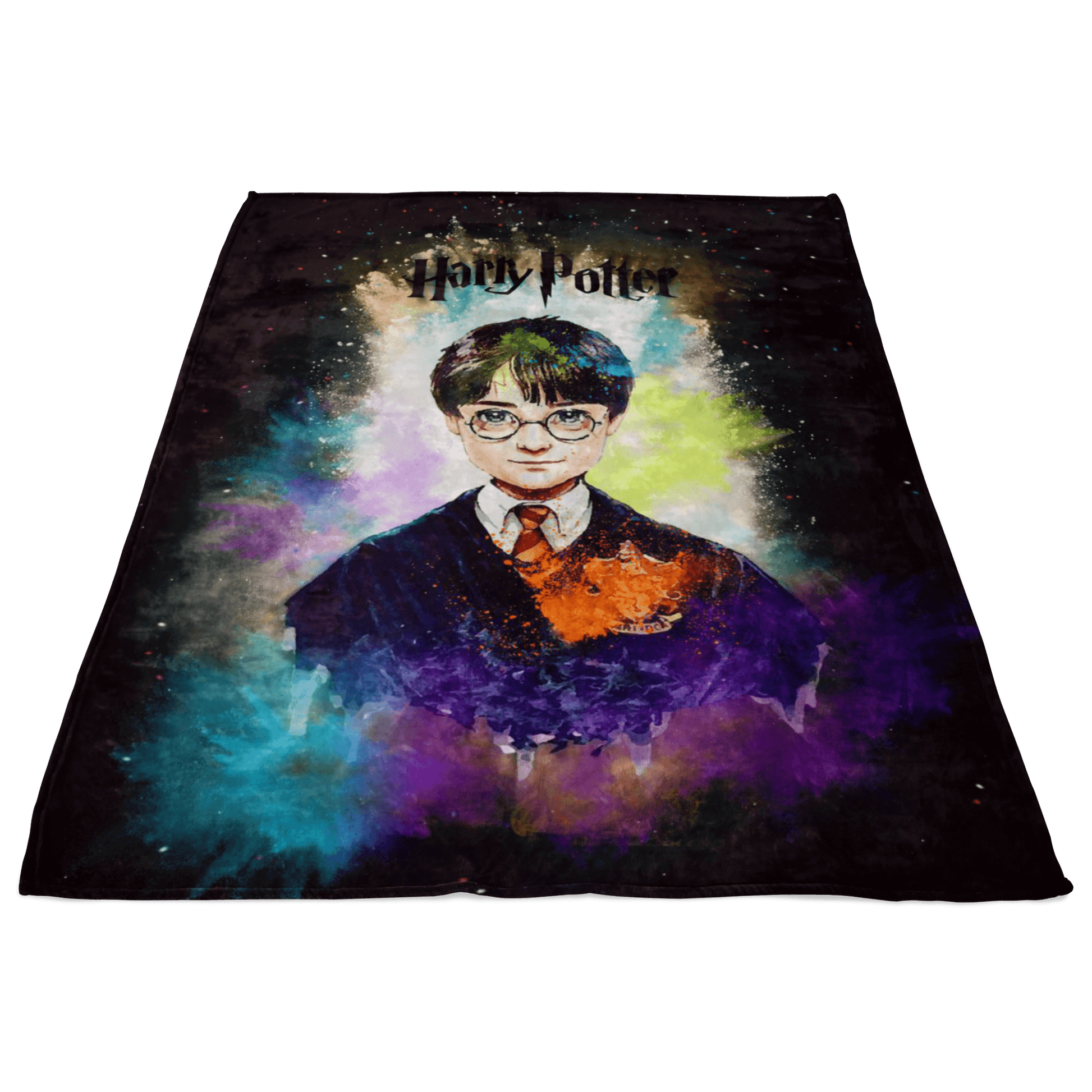 Harry Potter Fleece Blanket Color Festival Colorful Blanket - Lusy Store