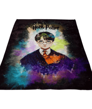 Harry Potter Fleece Blanket Color Festival Colorful Blanket - Lusy Store