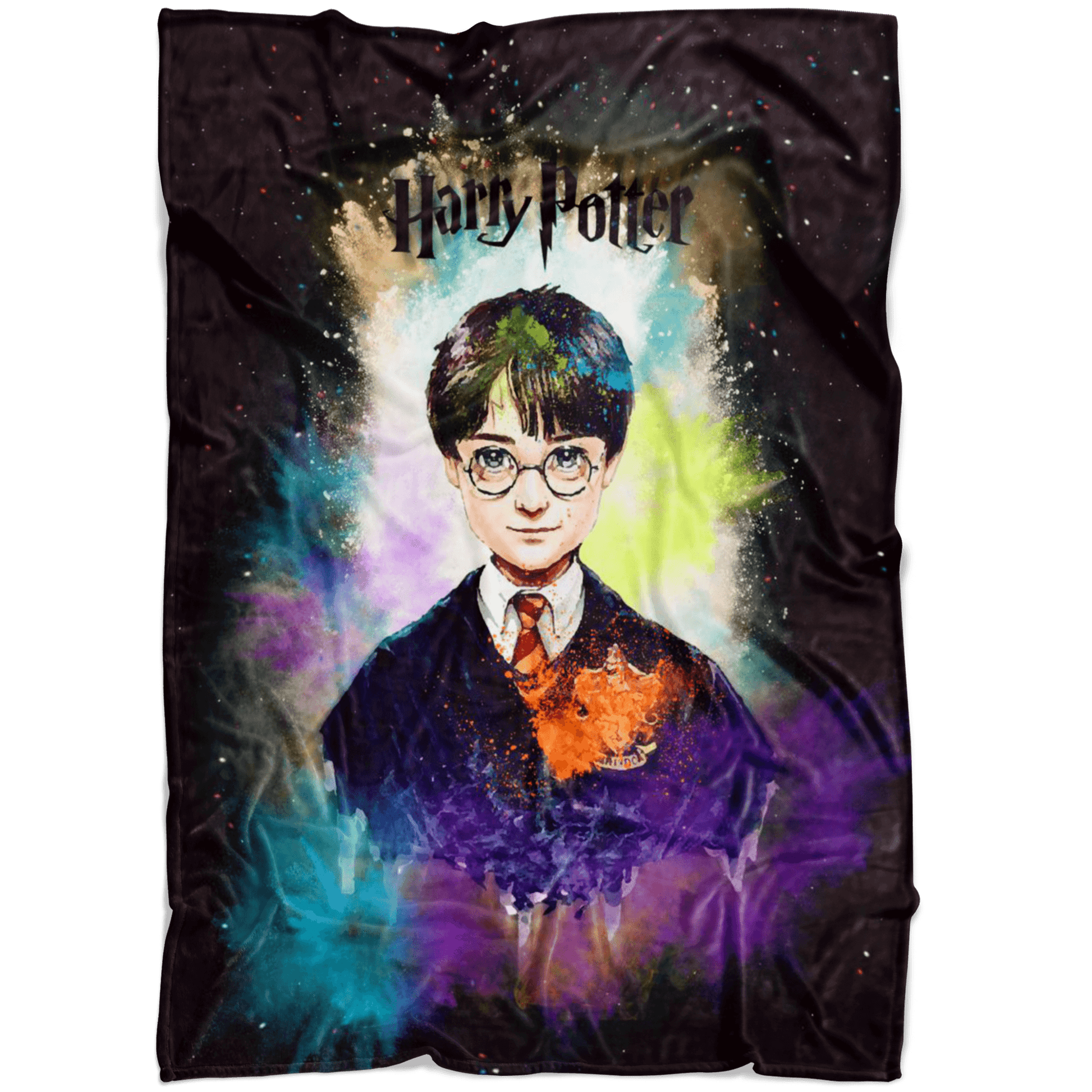 Harry Potter Fleece Blanket Color Festival Colorful Blanket - Lusy Store
