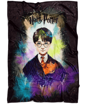 Harry Potter Fleece Blanket Color Festival Colorful Blanket - Lusy Store