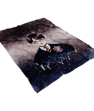 Harry Potter Fleece Blanket Cortisol Brown Blanket - Lusy Store