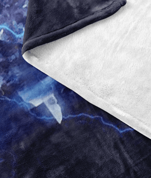 Harry Potter Fleece Blanket Electric Brown Blue Blanket - Lusy Store