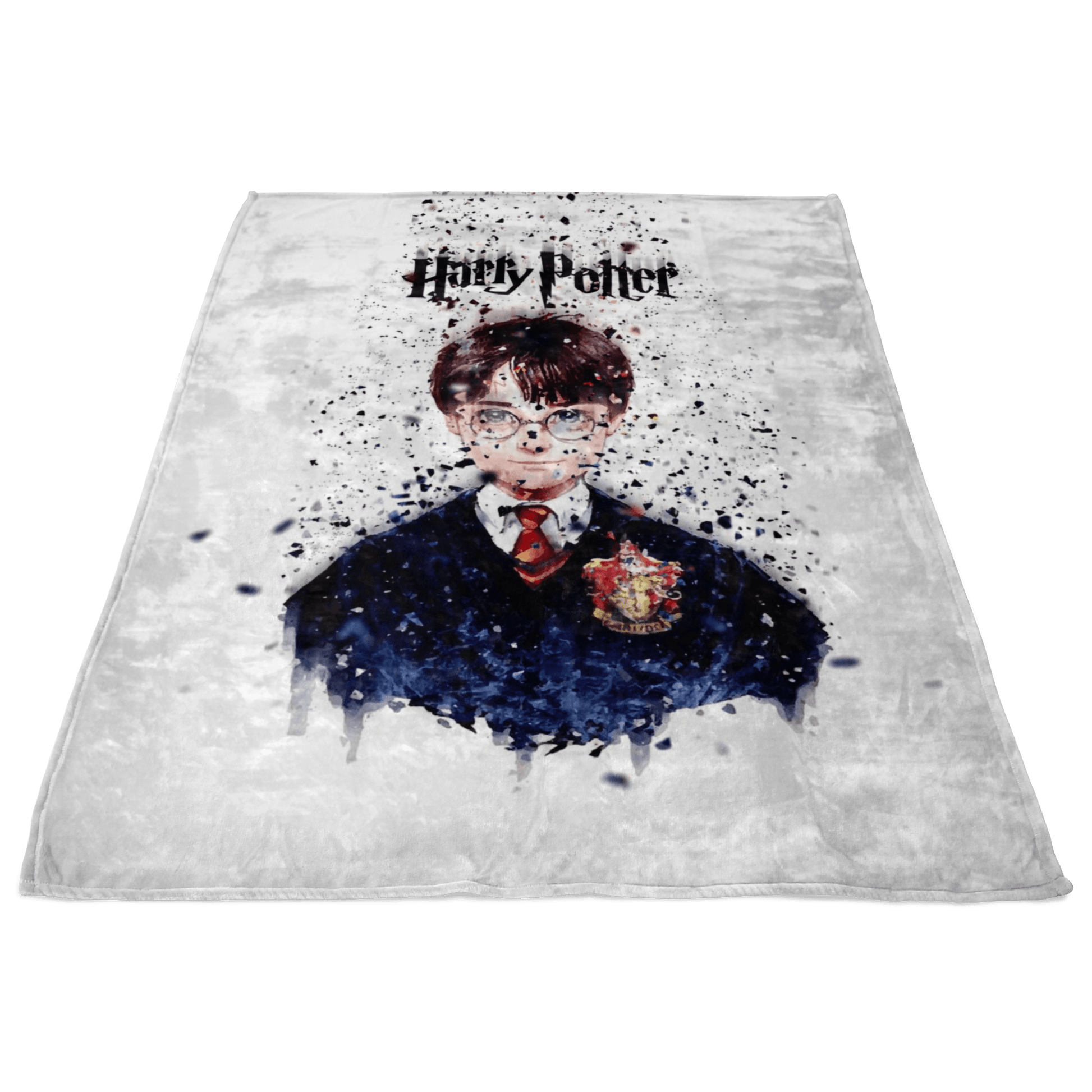 Harry Potter Fleece Blanket Elementum White Blanket - Lusy Store